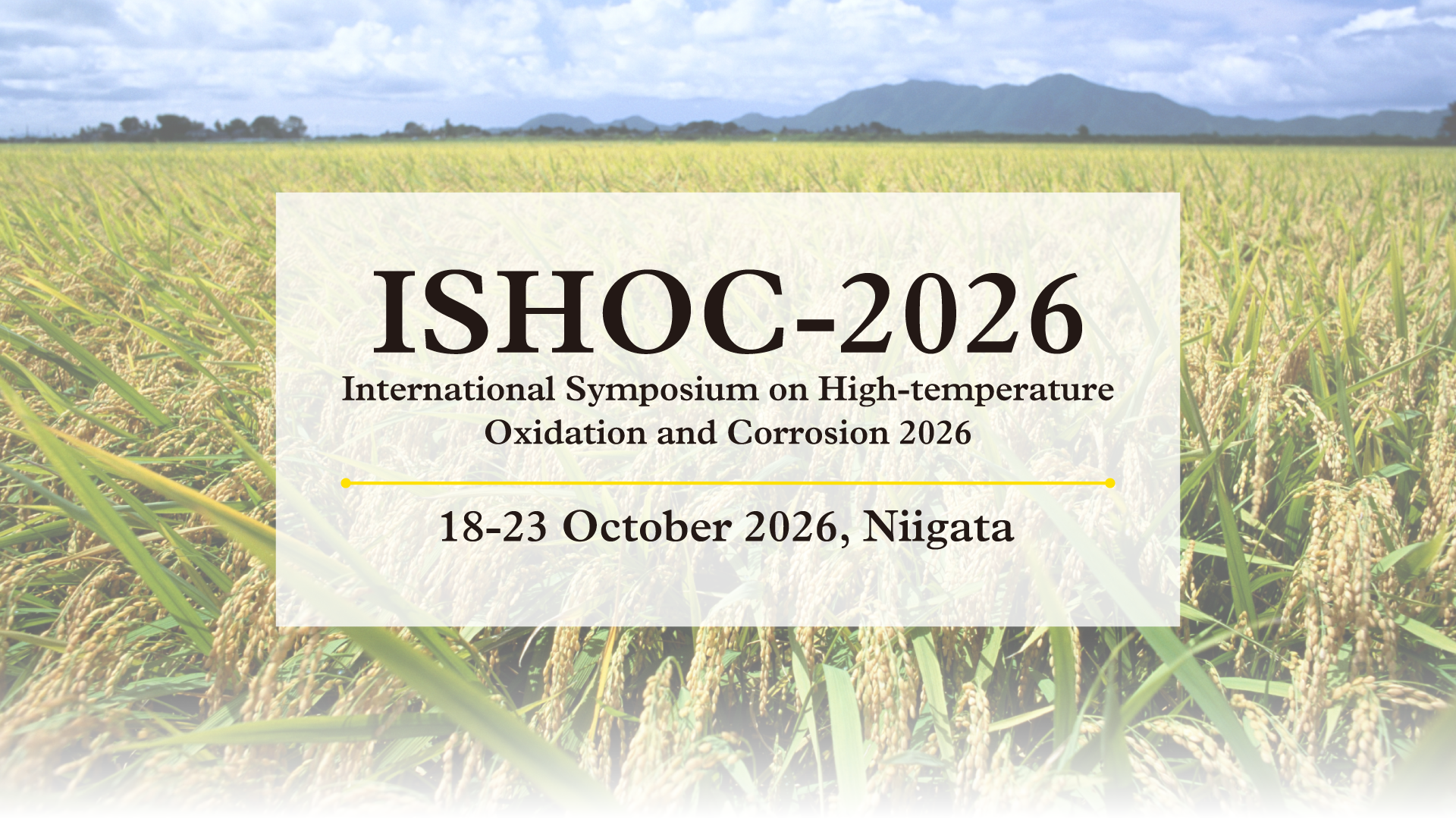 ISHOC-2026