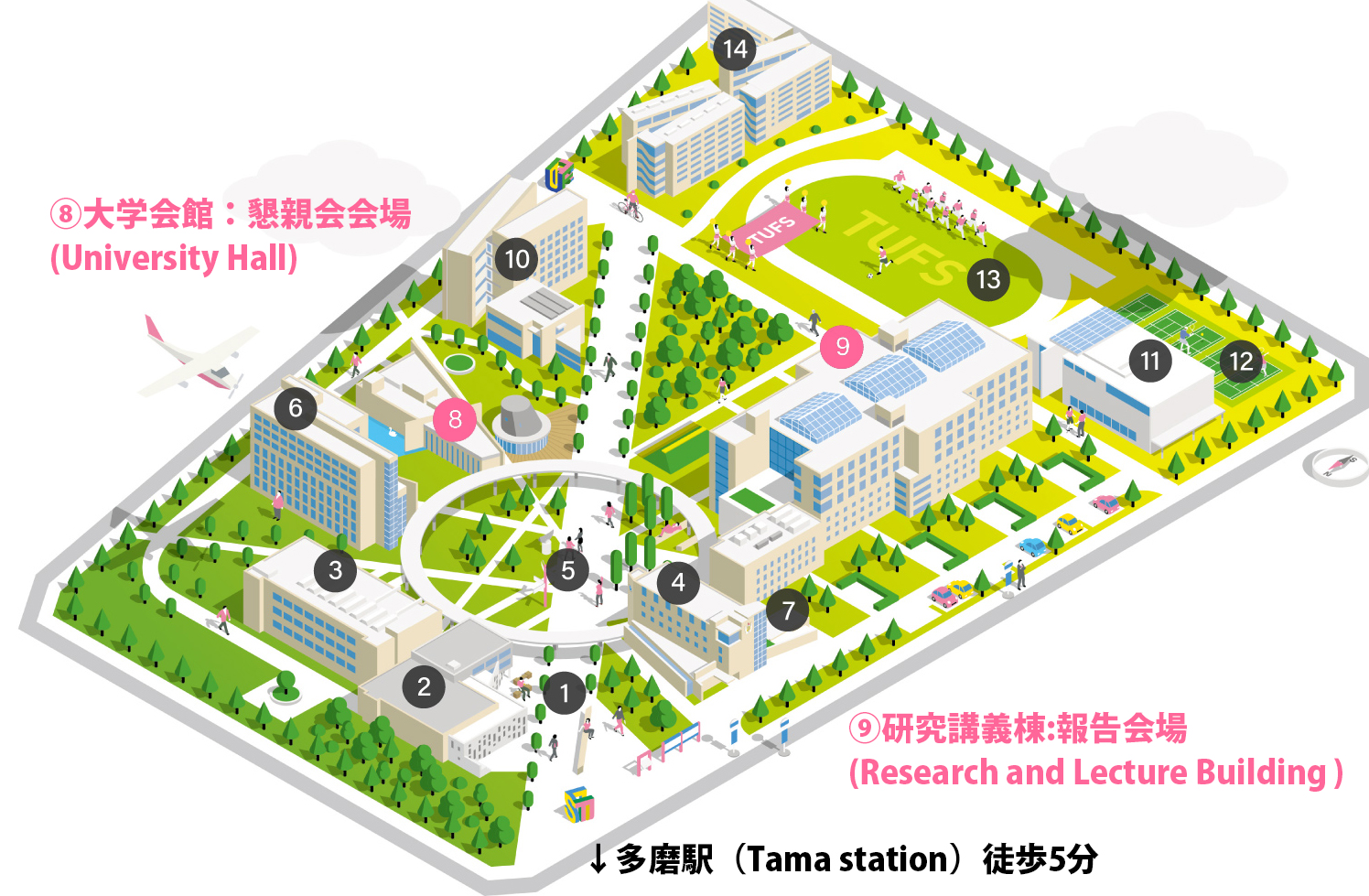 campus map