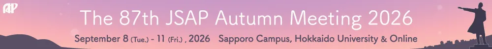 JSAP Spring / Autumn Meeting