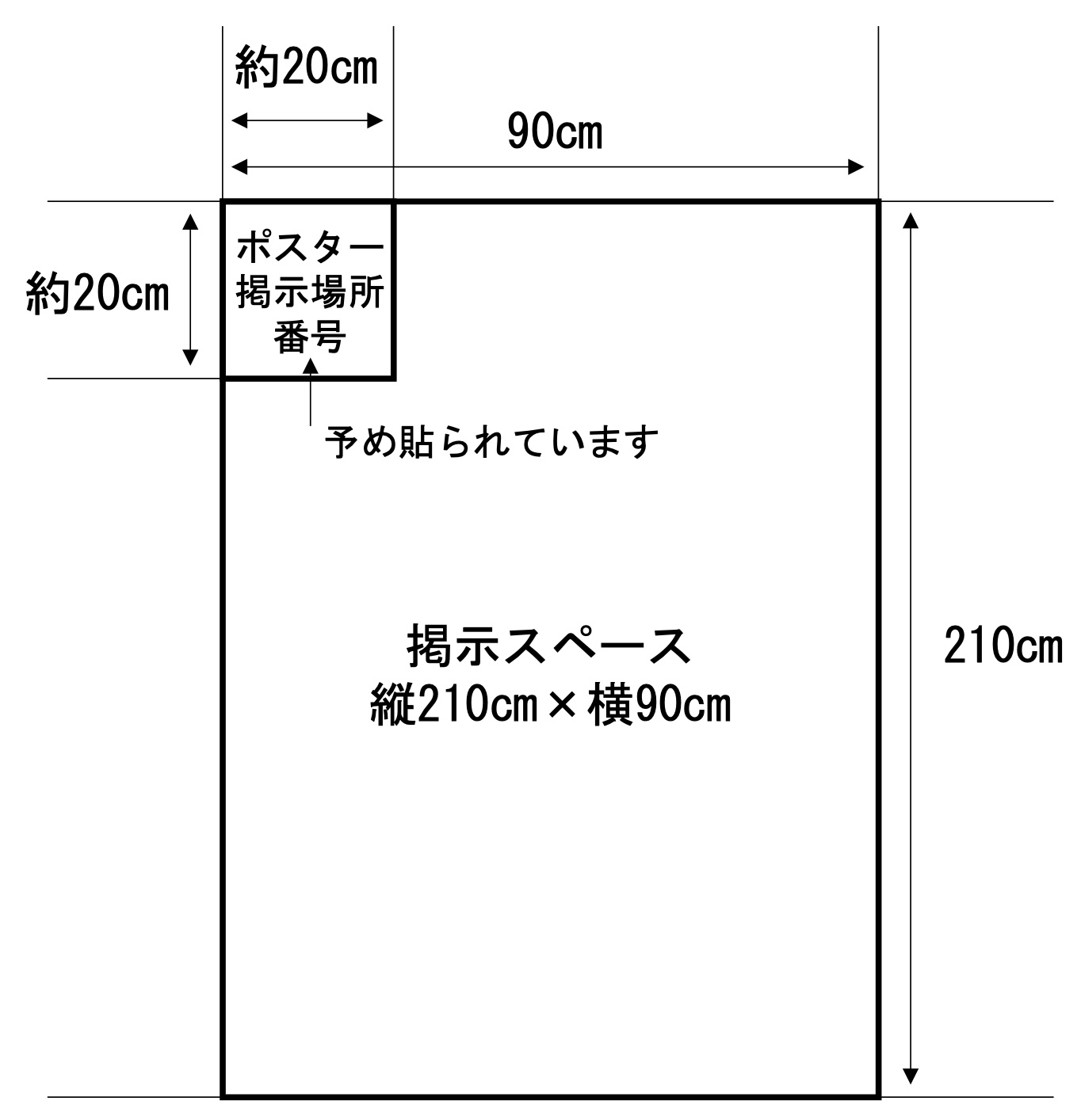 掲示ボードイメージ